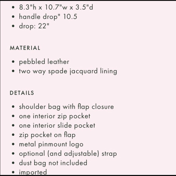 Kate Spade jackson medium flap shoulder bag - Picture 4 of 9